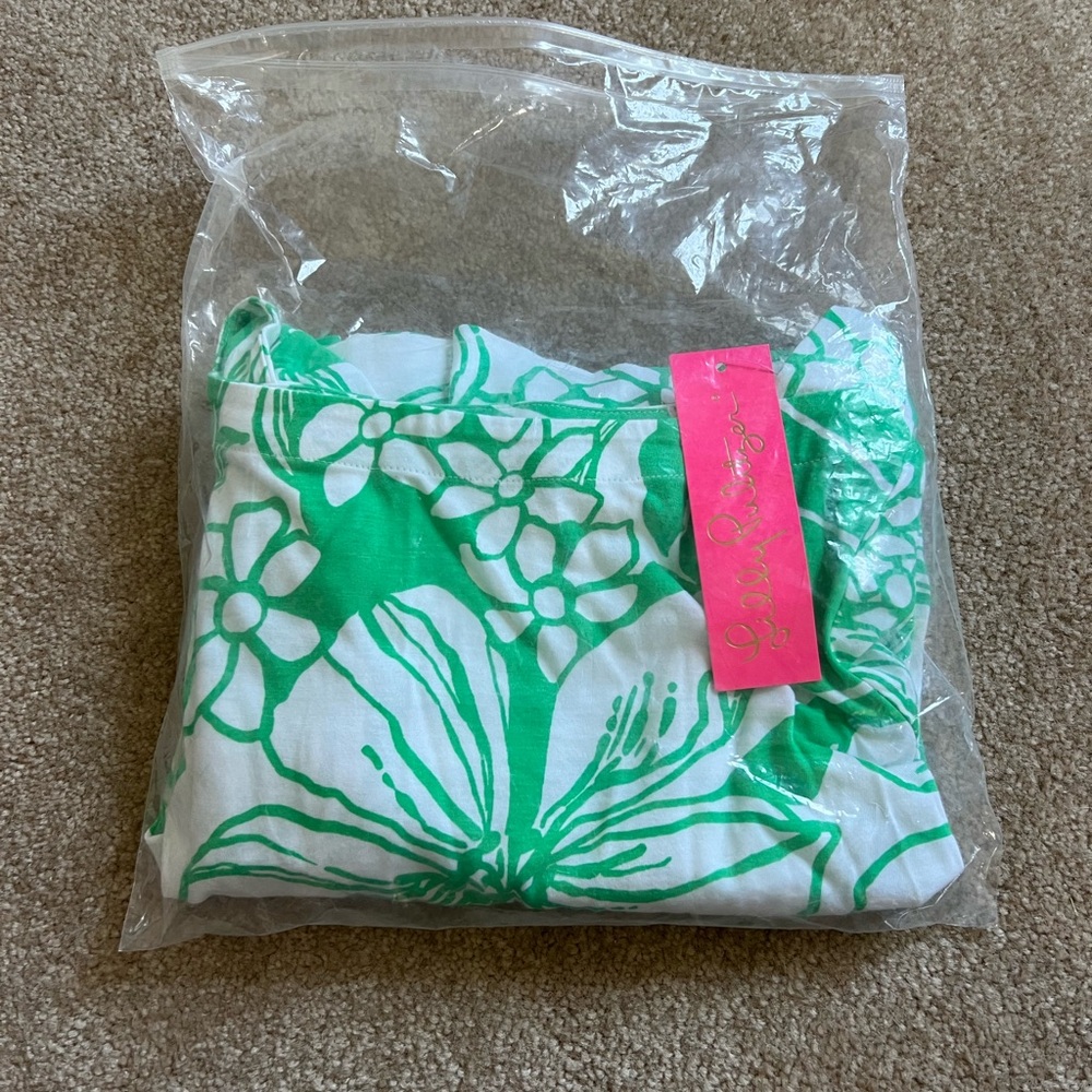 NWT Lilly Pulitzer Spearmint Floral Dress - Picture 5 of 5